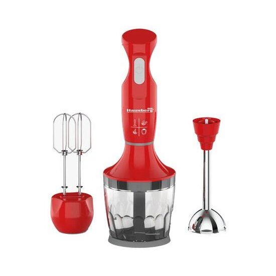 Hausberg Blender 600W, Motor Cupru, 0.75L, Multifuncțional, HB-7706