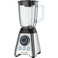 Blender cu rasnita Hausberg HB-7764, doua viteze cu pulsatii, recipient sticla
