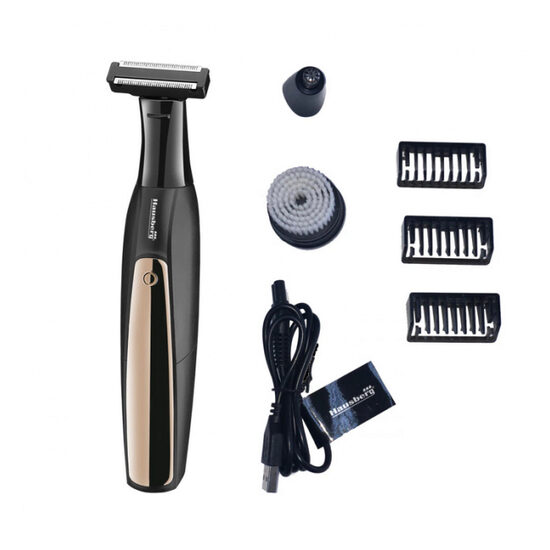 Set Barbierit 3 in 1 Hausberg HB-75, putere 5W, voltaj 3.7V