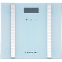 Cantar de baie Hausberg HB-6004AB, 180kg, Afisaj Led, inchidere automata, putere 6V