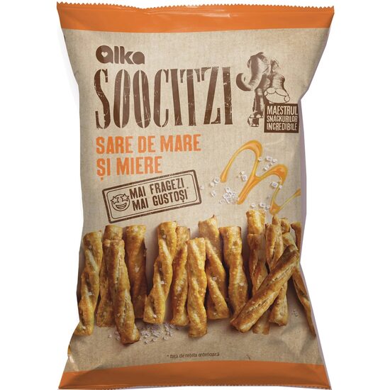 Soocitzi Alka sare de mare și miere – 200 g
