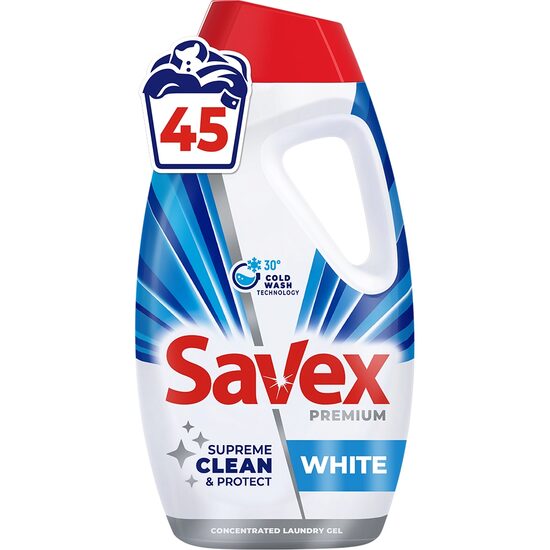 Detergent lichid Savex White – 1.8 L