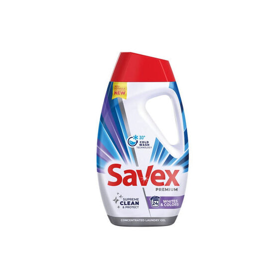Detergent lichid Savex Premium White & Colors – 1.08 L