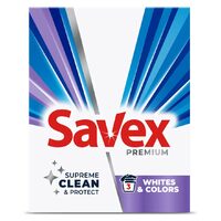 Detergent automat Savex 2în1 White & Colors – 400 g