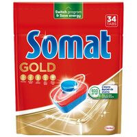Tablete pentru mașina de spălat vase Somat Gold – 34 tablete