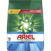 Detergent automat Ariel Alpine – 1.3 kg, 20 spălări