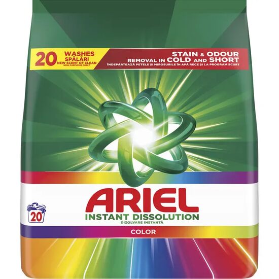 Detergent automat Ariel Color – 1.3 kg, 20 spălări