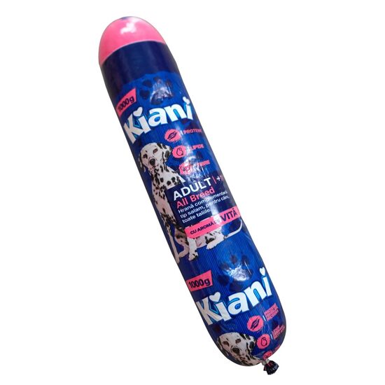 Salam pentru câini Kiani Vită 1Kg