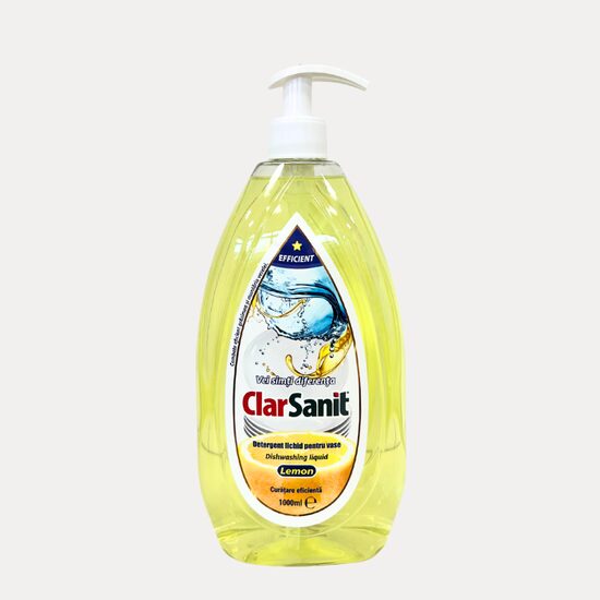 Detergent de vase Clarsanit Lemon, 1 L