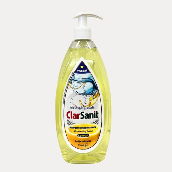 Detergent de vase Clarsanit Lemon, 750 ml