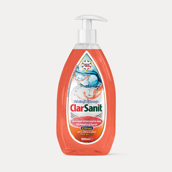 Detergent de vase Clarsanit Premium Citrus, 1 L