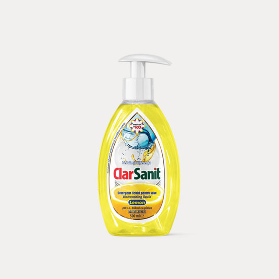 Detergent de vase Clarsanit Premium Lemon, 500 ml